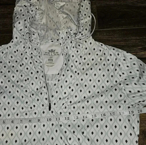 Peter Millar Womens Element E4 Windbreaker Golf Sz Medium - Picture 13 of 15